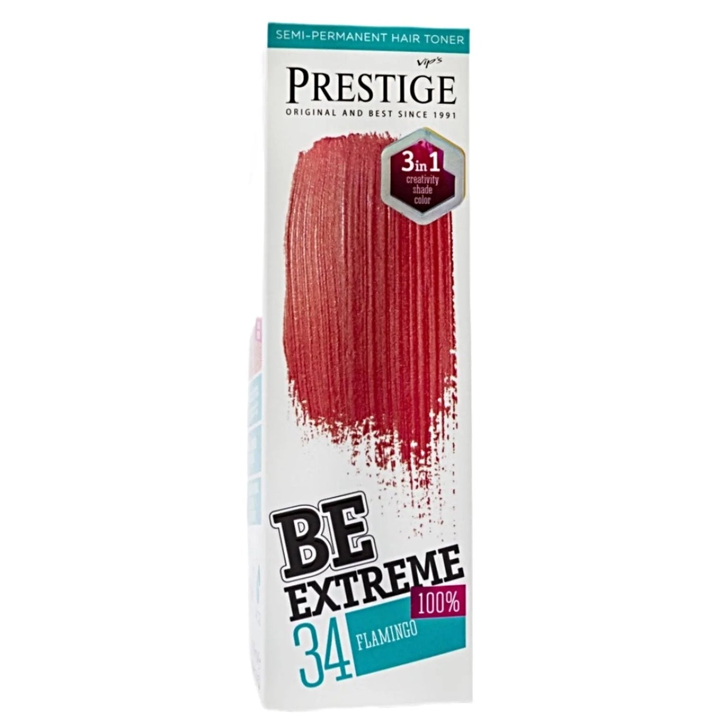 BeExtreme Semi-Permanente Haarkleuring Flamingo // 100ml - MISTER33.COM