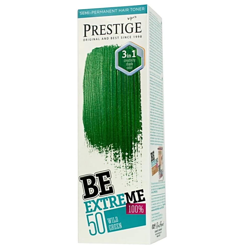 BeExtreme Semi-Permanente Haarkleuring Wild Green // 100ml - MISTER33.COM