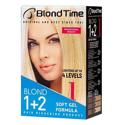 Blond Time Bleekgel - voor 4 Tinten Lichter Haar // 120ml - MISTER33.COM