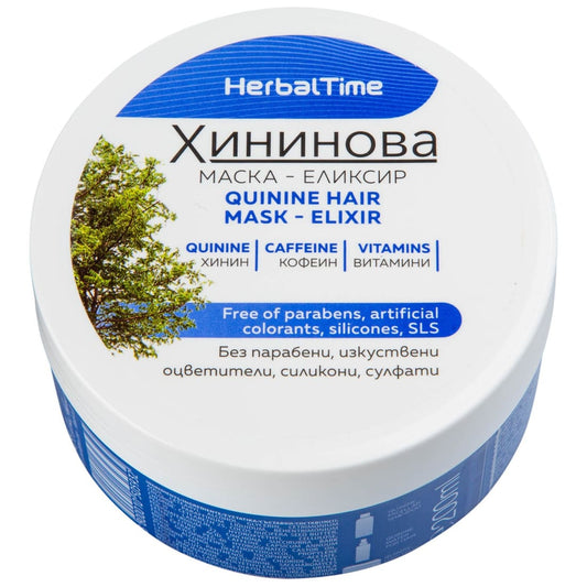 Herbal Time Kinine Haarmasker // 200ml - MISTER33.COM