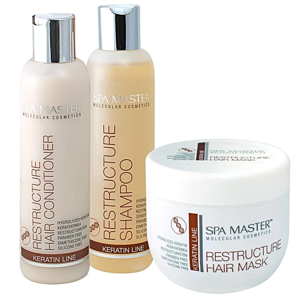 Keratine Set // Keratine Shampoo - Conditioner - Haarmasker - MISTER33.COM