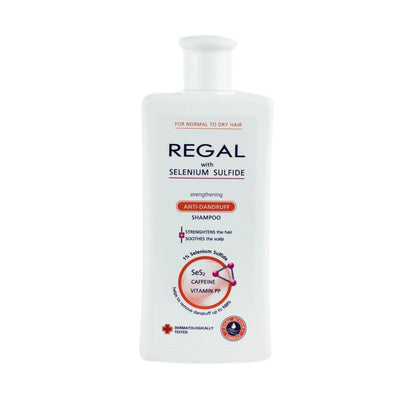 REGAL Versterkende Anti-roos Shampoo voor Normaal -en Droog Haar // 200ml - MISTER33.COM